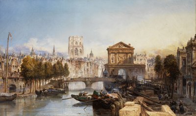 View of Rotterdam by James Webb